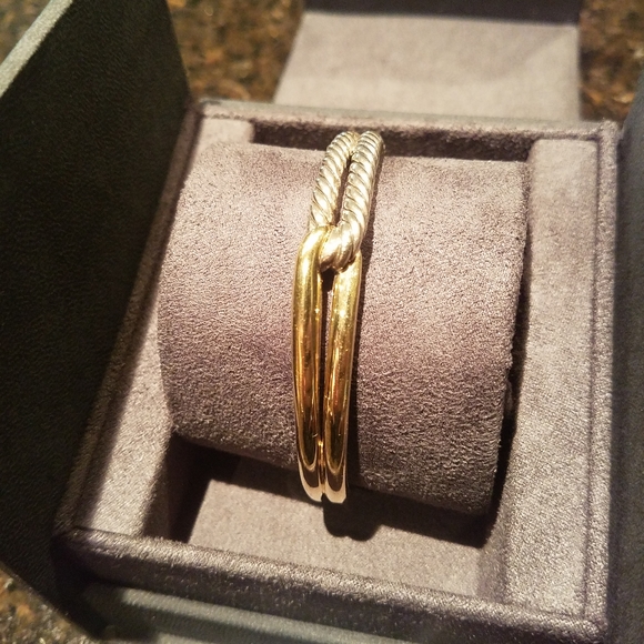 SOLD@! David Yurman18k 750/Gold & Sterling Silv - Picture 12 of 12